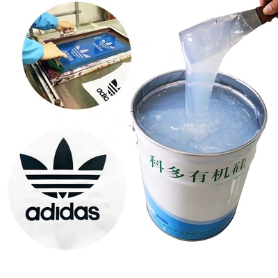 Matte  Silicone Rubber Ink Screen Printing 5.2mpa Tensile Strength