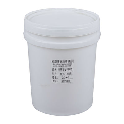 2kg Translucent Burr Press Down Screen Printing Silicone Ink FDA