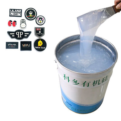 43 Shore A Hardness 19KN/M Silicone Rubber Ink For Trademark Molding
