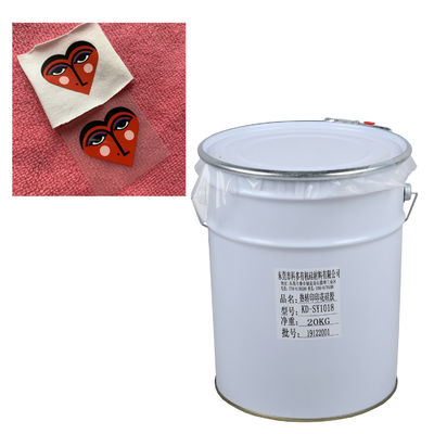 No Crack Elastic Rebound Heat Transfer Printing Ink For Logo