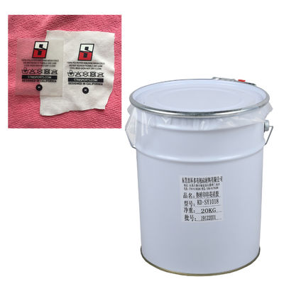 OEKO Tex HS Code 39100000 Curing Screen Printing Ink With Heat Press