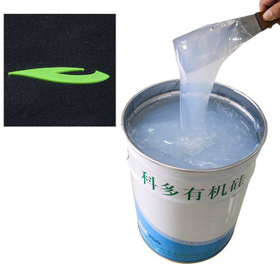 Round Screen Printing Silicone Ink For Base & Color Coating Round and Good Flow
