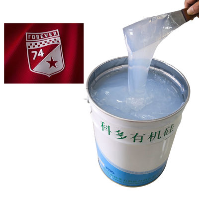 RoHs Flame Resistant HS Code 39100000 35 Shore A Hardness T Shirt Printing Ink