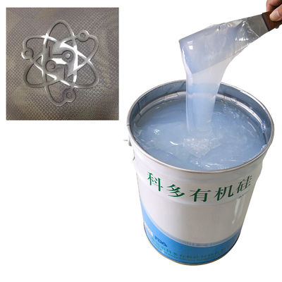 ISO9001 Strong Adhesion Liquid Glossy Silicone For Surface Coating