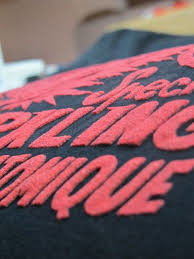 Fabric 3D Puff Effect Screen Printing Silicone Ink