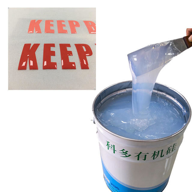 Glossy 33 Shore A Hardness 1.8 MPa Machine Printing Silicone