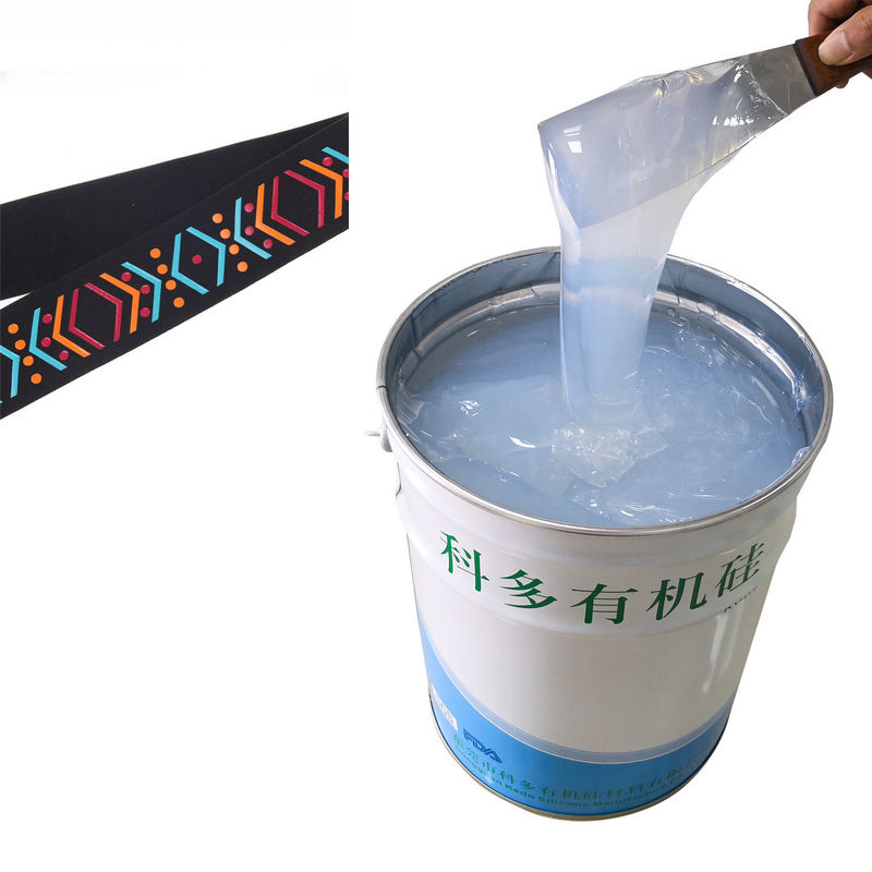 High Density Low Stickness Screen Printing Silicone Ink For Under Coating