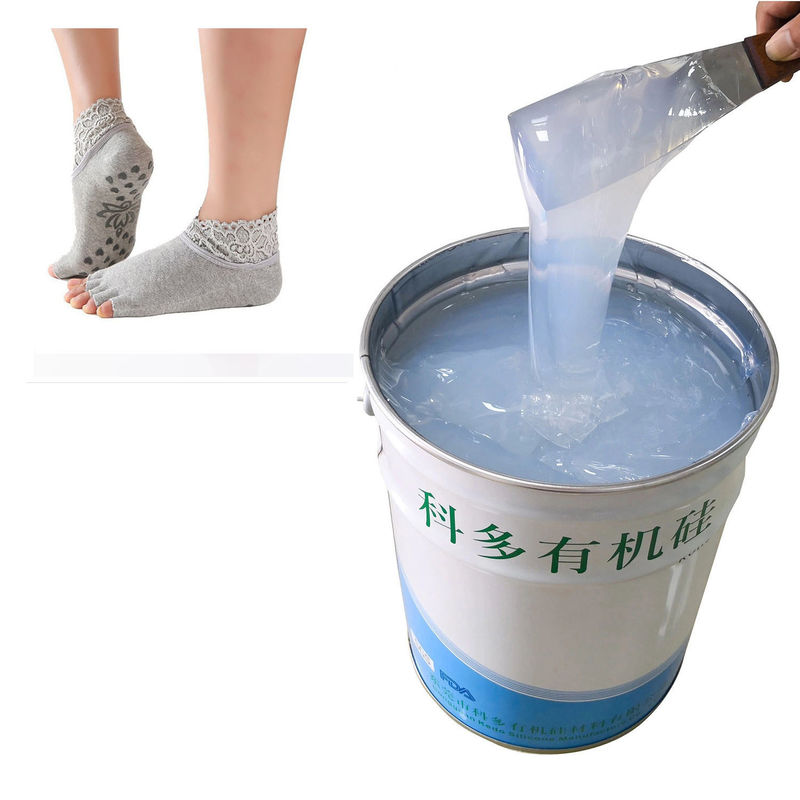 OEKO Tex Two Component Odorless Socks Silicone