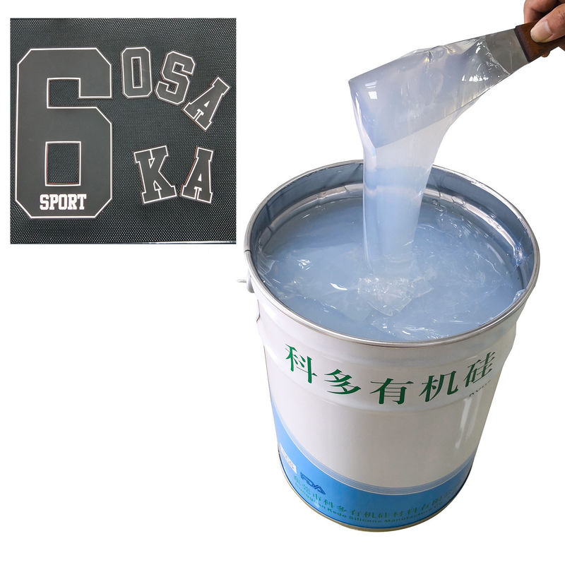 35 Shore A Hardness 5.2MPa Matte Silicone For Printing Materials