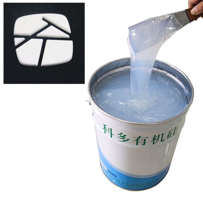 Non Stick Translucent Fast Curing Matte Silicone For Surface Printing