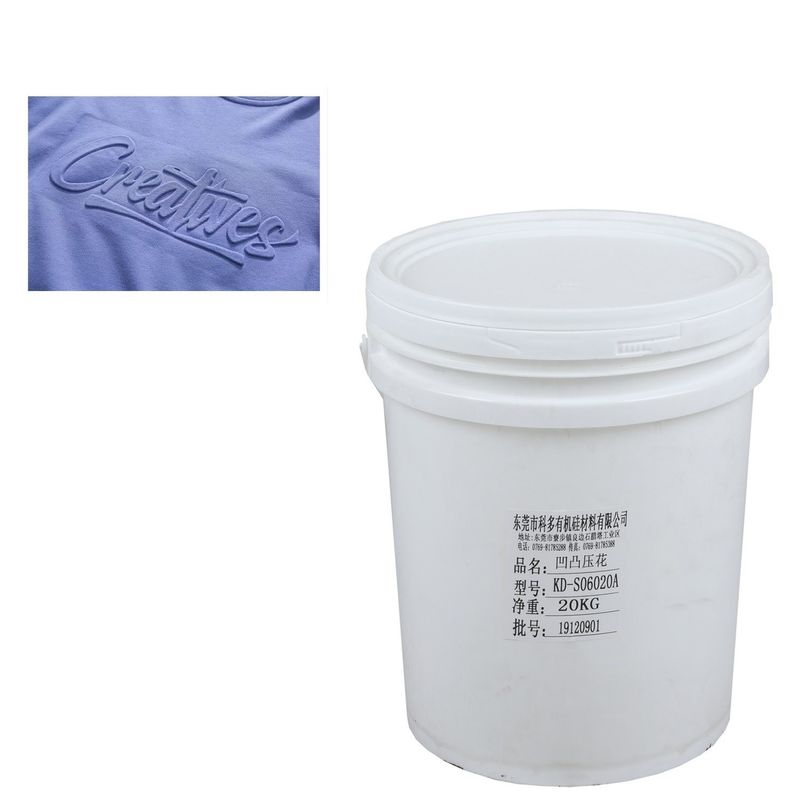 High Temperature 42 Shore A Hardness Embossing Silicone Ink