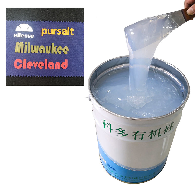 Heat Resistant HS Code 39100000 Silicone Based Coating For Various Fabric