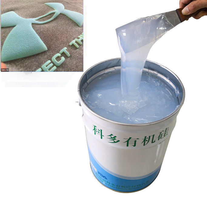Fabric 3D Puff Effect Screen Printing Silicone Ink